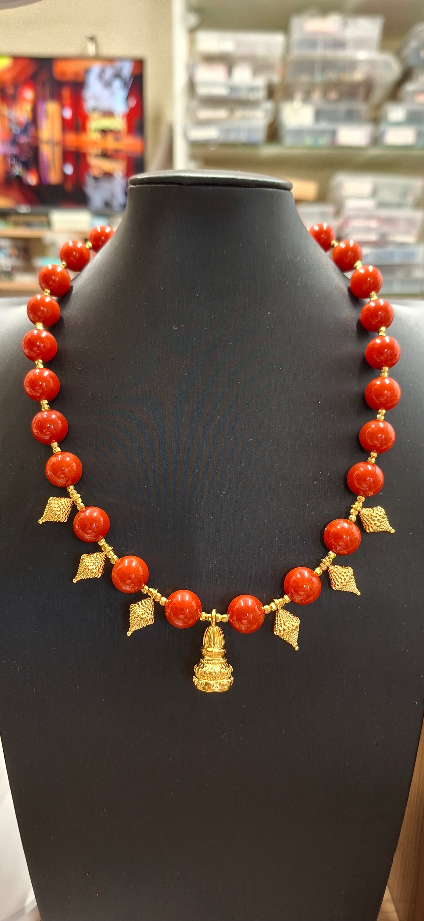 The Persephone Necklace -Handcrafted