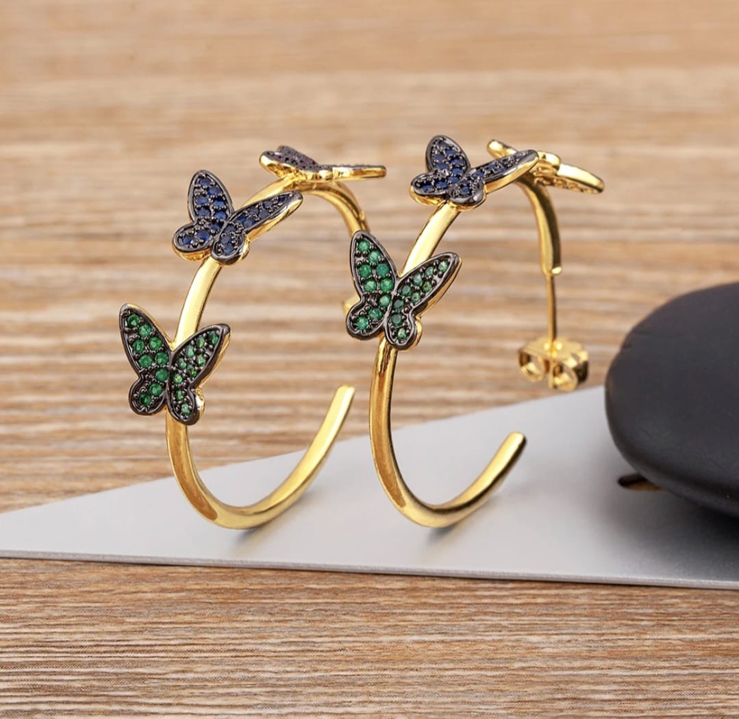 Luxury Women Copper earrings ,exquisite gift
