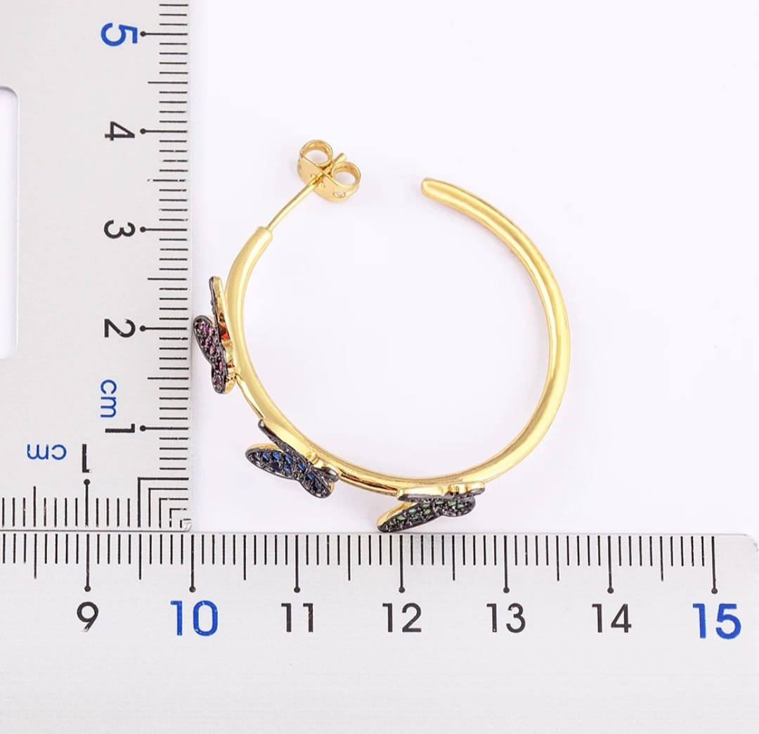 Luxury Women Copper earrings ,exquisite gift