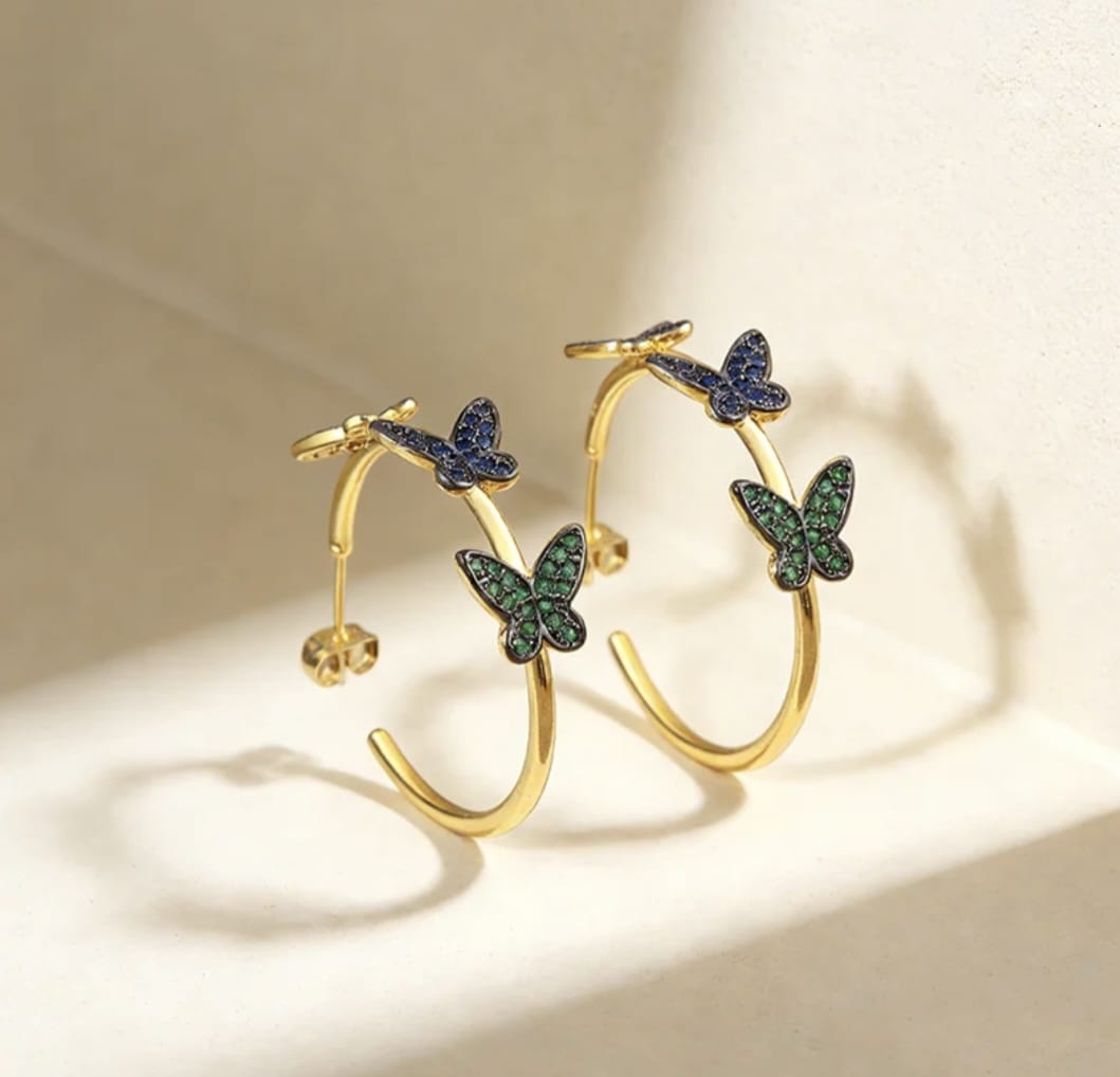 Luxury Women Copper earrings ,exquisite gift