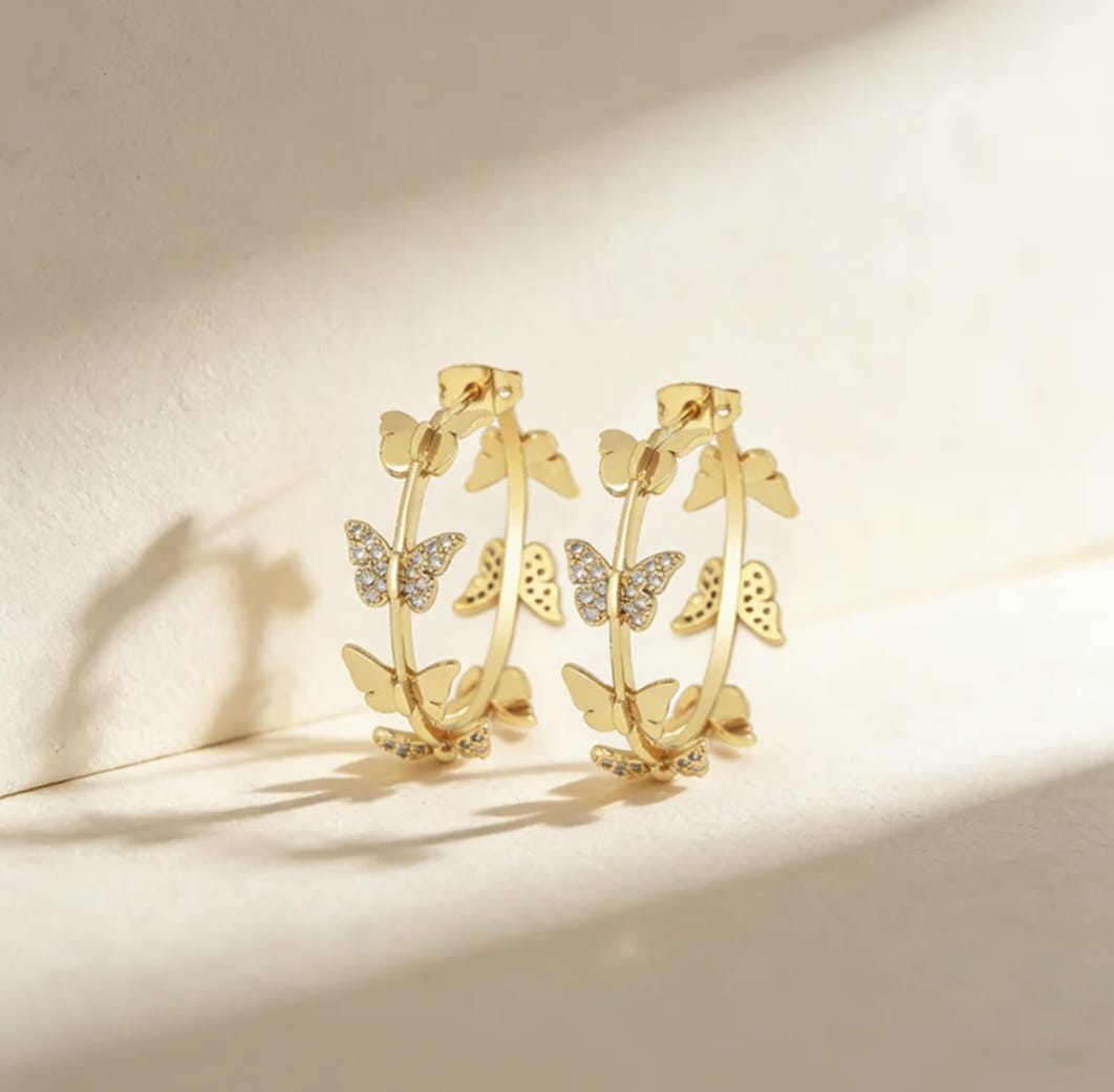 Luxury Women Copper earrings ,exquisite gift