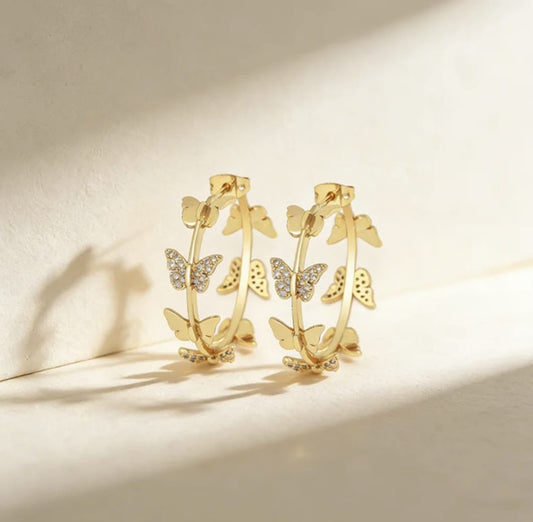 Luxury Women Copper earrings ,exquisite gift