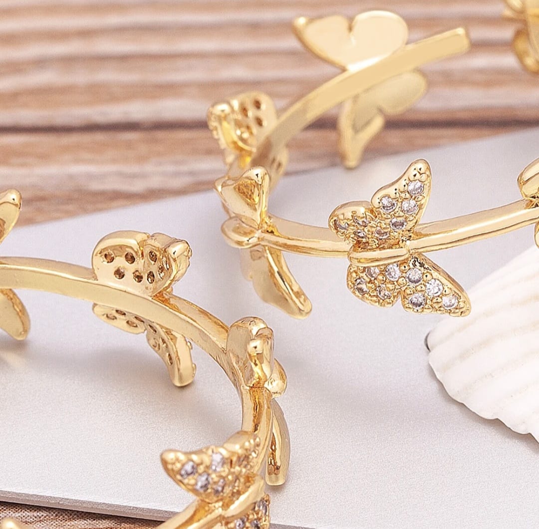 Luxury Women Copper earrings ,exquisite gift