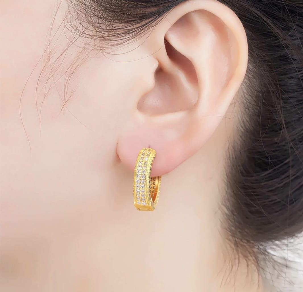 Luxury Women Copper earrings ,exquisite gift