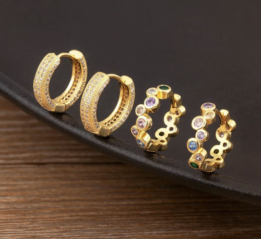 Luxury Women Copper earrings ,exquisite gift