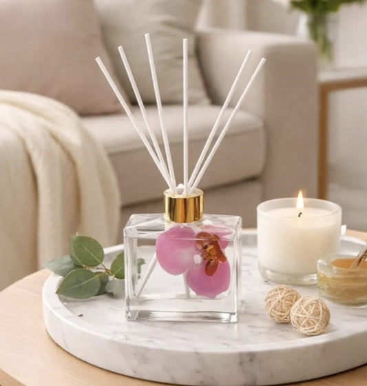 Αρωματικό Χώρου Λάδι Blossom Orchid Αποξηραμένα Άνθη & Στικς 100ml