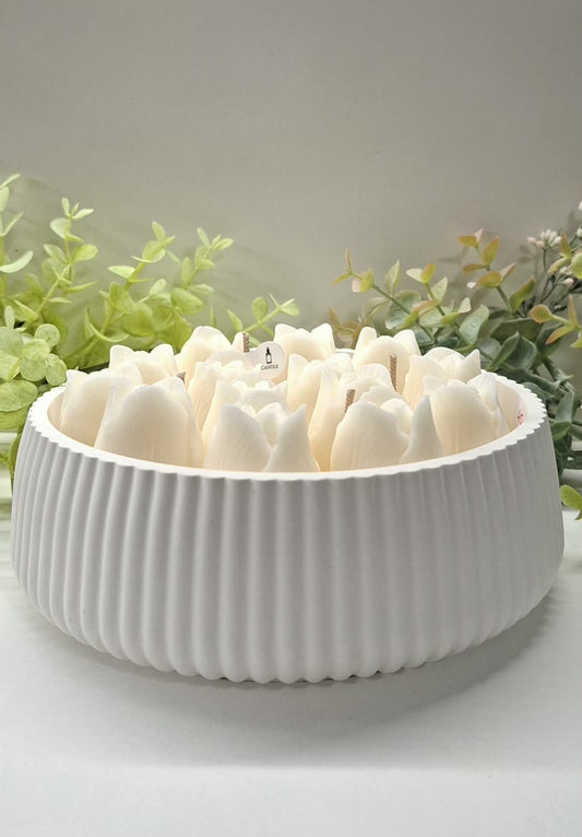 Tulip Garden Candle – 100% Natural Soy Wax