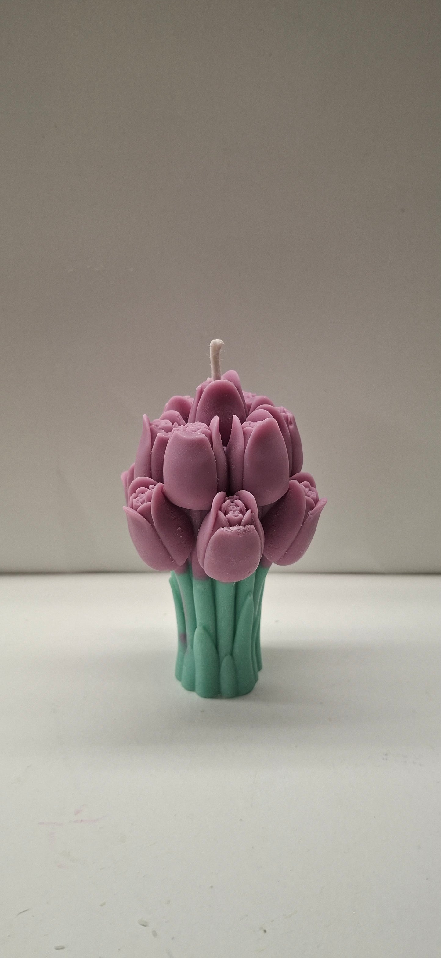 Tulip Bouquet Jar Candle- Choose your color