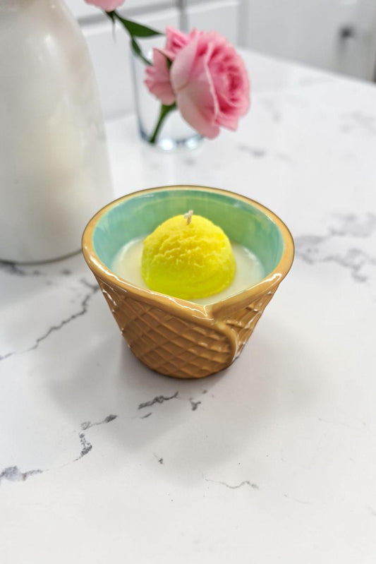 2-in-1 Ice Cream Dessert Candle Set