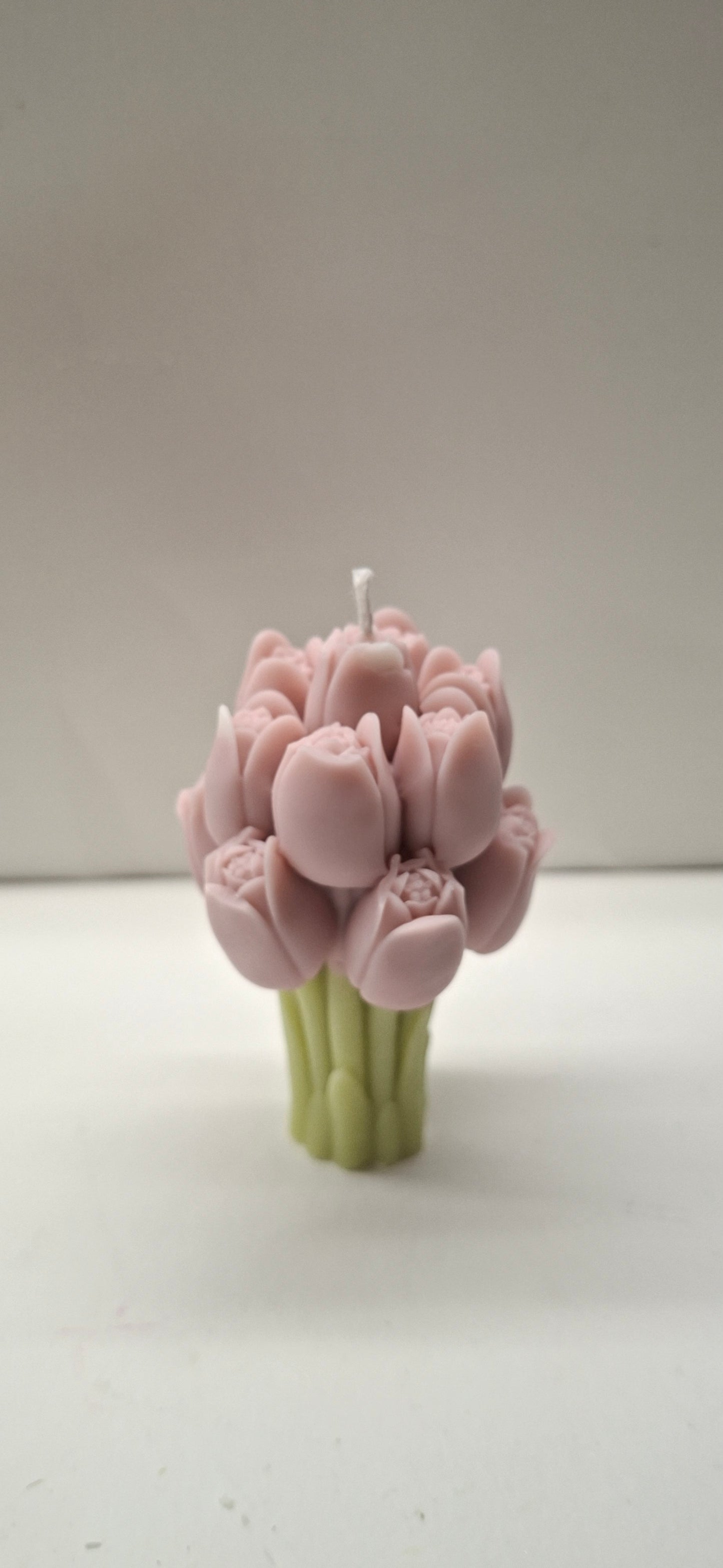 Tulip Bouquet Jar Candle- Choose your color