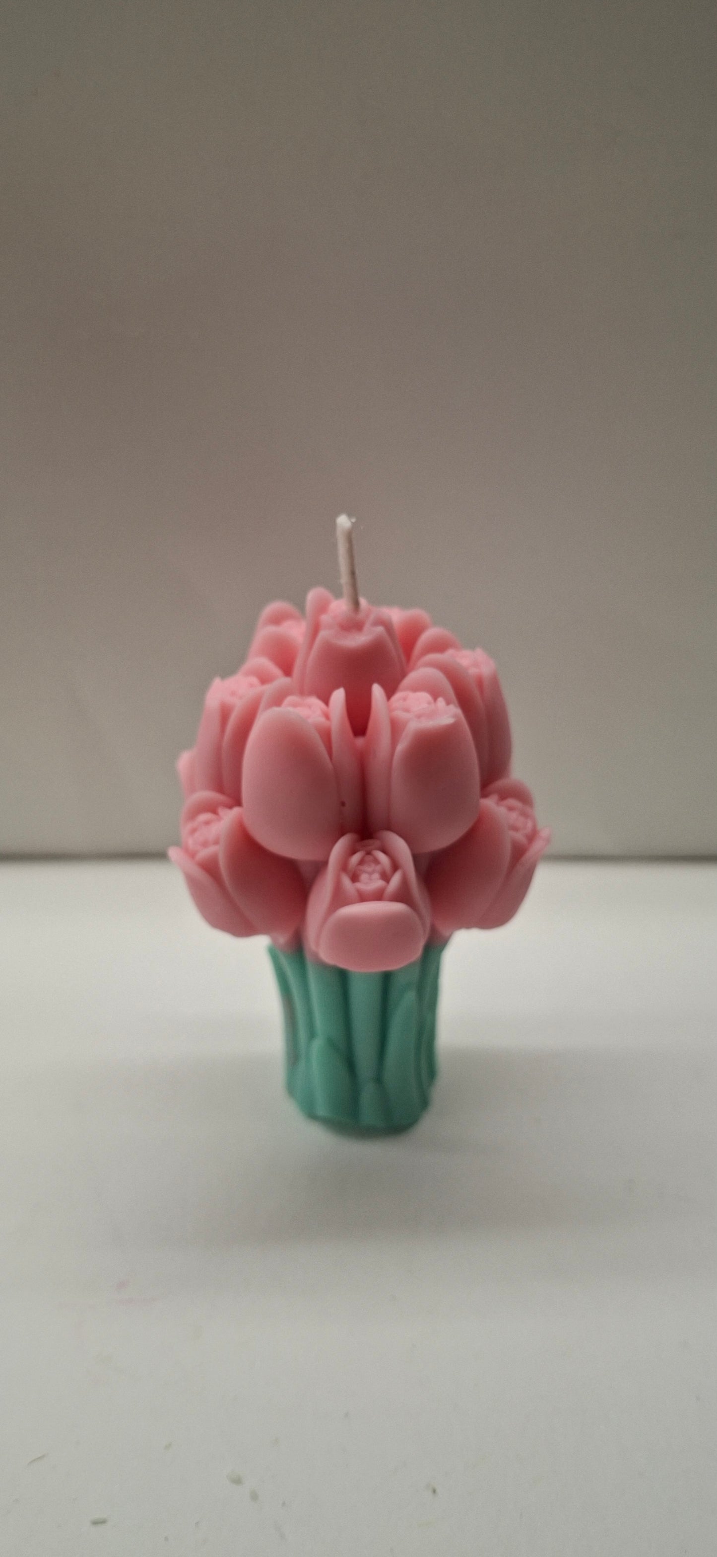 Tulip Bouquet Jar Candle- Choose your color