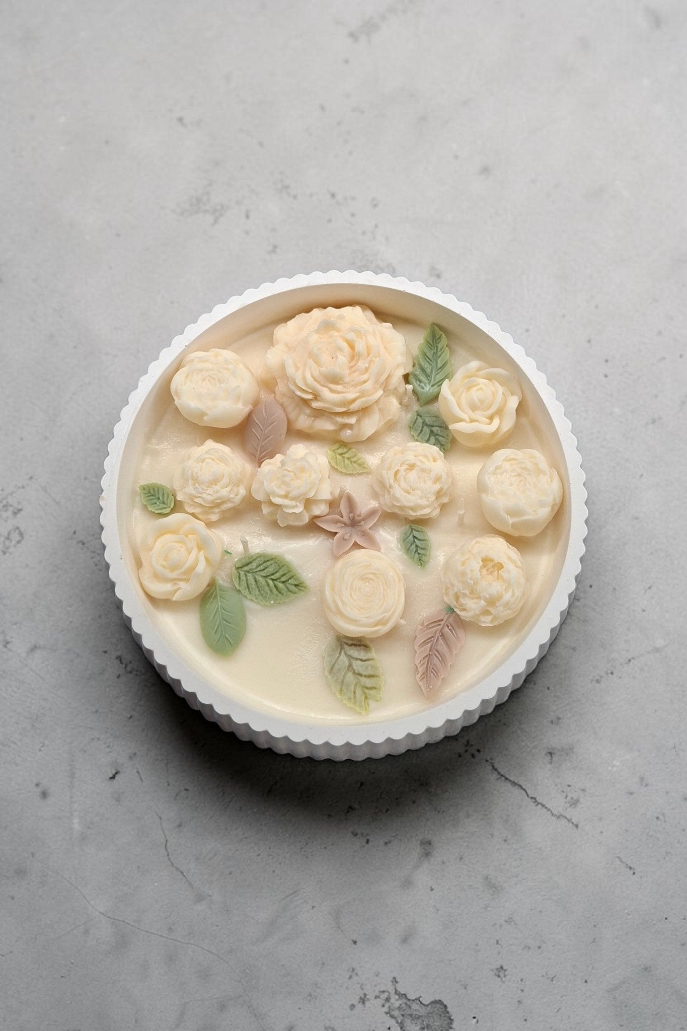 Blooming Wax Bowl
