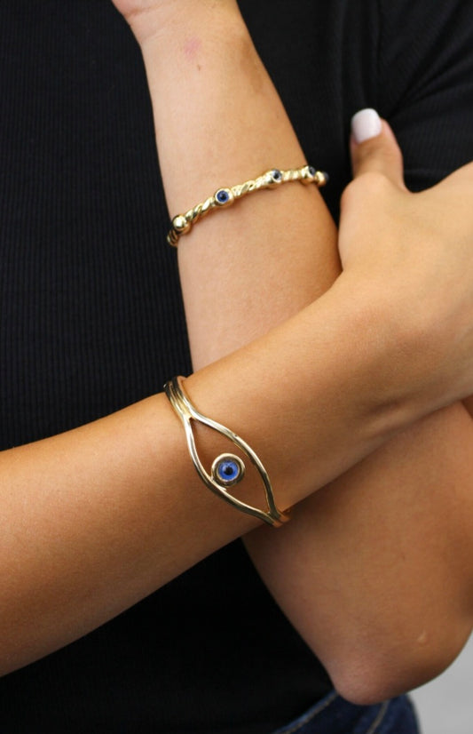 Evil Eye cuff -bracelet